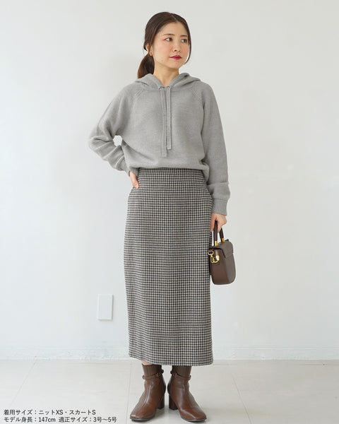 画像をギャラリービューアに読み込む, コンパクトニットフーディ【553】