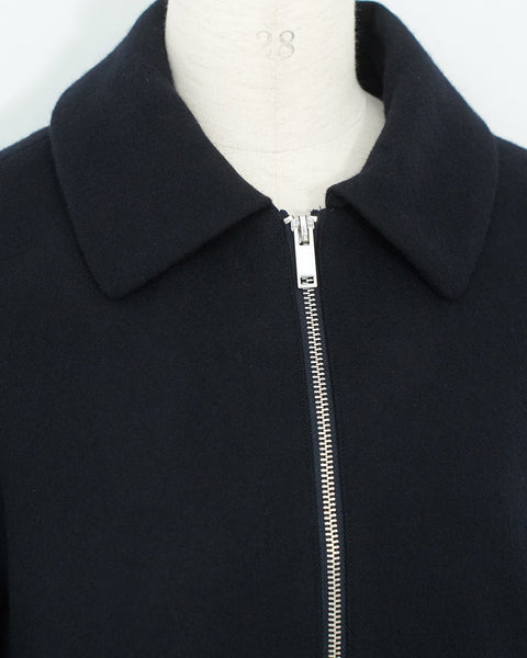 画像をギャラリービューアに読み込む, ZIPUPウールショートコート (Japan Fabric)【540】