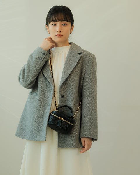 画像をギャラリービューアに読み込む, 低身長向けアウター/低身長向けコート/小柄アウター/小柄コート/アウター/コート/低身長/2024AW