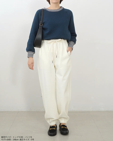 画像をギャラリービューアに読み込む, ストライプリブスウェット【555】