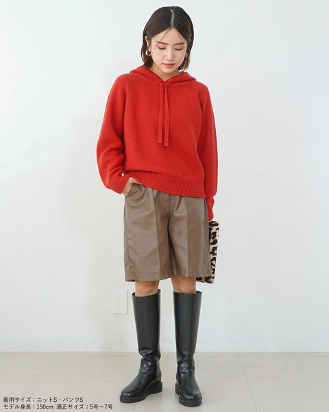 画像をギャラリービューアに読み込む, コンパクトニットフーディ【553】