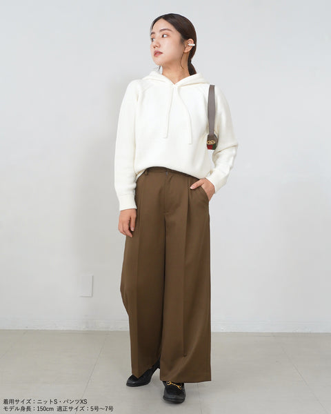 画像をギャラリービューアに読み込む, コンパクトニットフーディ【553】