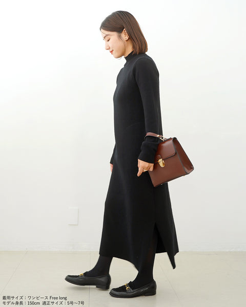 画像をギャラリービューアに読み込む, 低身長ワンピース/低身長用/小柄ワンピース/小柄用/147㎝/SSサイス/XSサイズ/ワンピース/低身長用ニットワンピース/お直し不要ワンピース/ニットワンピース