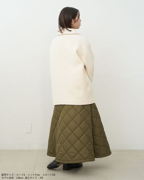 画像をギャラリービューアに読み込む, キルティングフレアスカート【569】