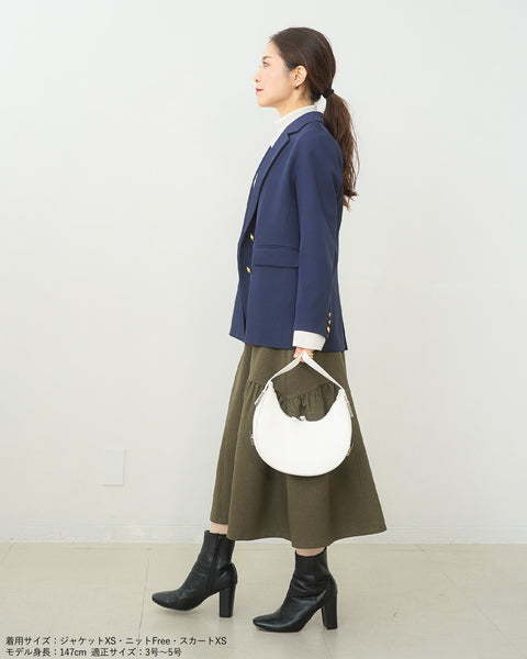 画像をギャラリービューアに読み込む, アシンメトリーギャザースカート【589】