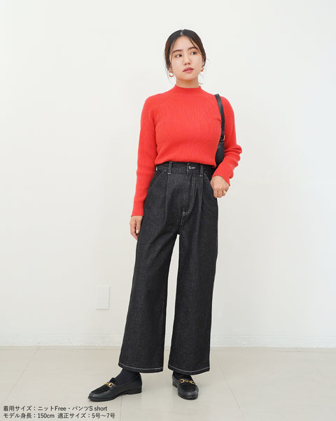 画像をギャラリービューアに読み込む, タックジーンズ【403】