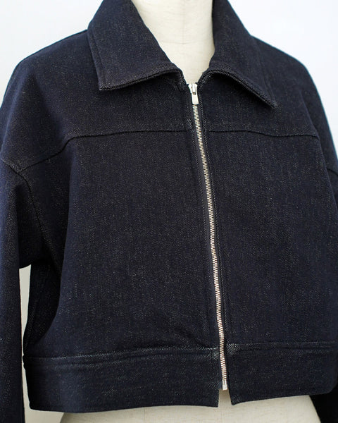 画像をギャラリービューアに読み込む, ZIPUPデニムジャケット【628】