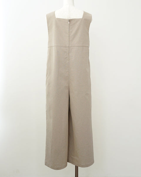 画像をギャラリービューアに読み込む, コットンリネンオールインワン【674】