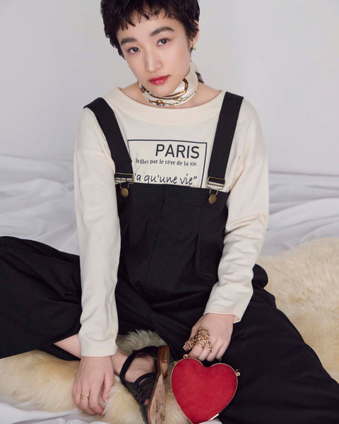 画像をギャラリービューアに読み込む, 低身長パンツ/低身長用ボトム/ボトム/インタックオーバーオール/小柄用/XSサイズ/SSサイズ/147㎝/低身長ブランド/低身長ハイウエストパンツ