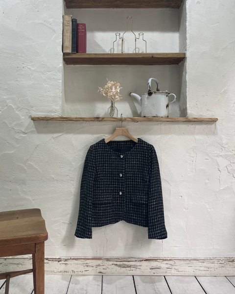 画像をギャラリービューアに読み込む, 低身長ジャケット/低身長/小柄/147㎝/小柄ジャケット/小柄用/SSサイズ/Sサイズブランド/ツイードジャケット