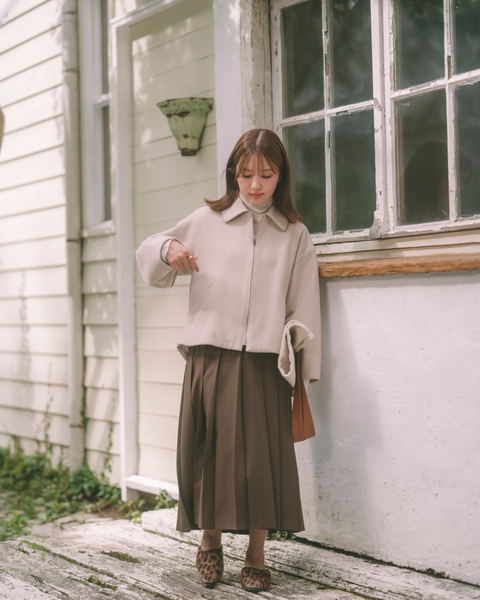 画像をギャラリービューアに読み込む, 低身長スカート/小柄スカート/低身長プリーツスカート/プリーツスカート/お直しいらず/低身長用/小柄用/低身長用ボトム