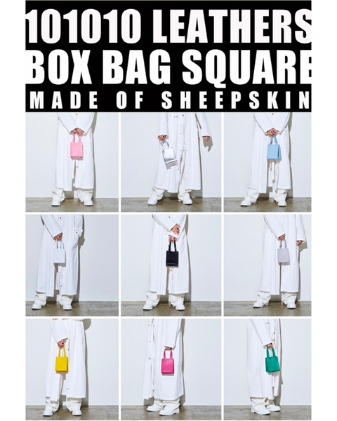画像をギャラリービューアに読み込む, BOX BAG square 147 originalcolor(spring)【787】