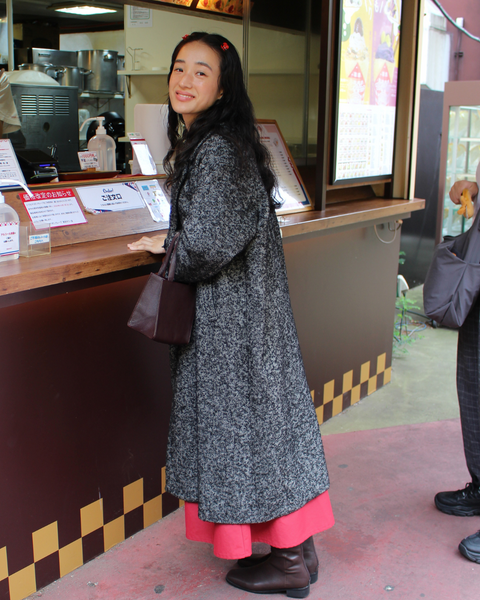 画像をギャラリービューアに読み込む, ヴィンテージナイロンスカート【371】