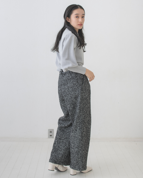 画像をギャラリービューアに読み込む, へリンボーンウールパンツ(Japan Fabric)【692】