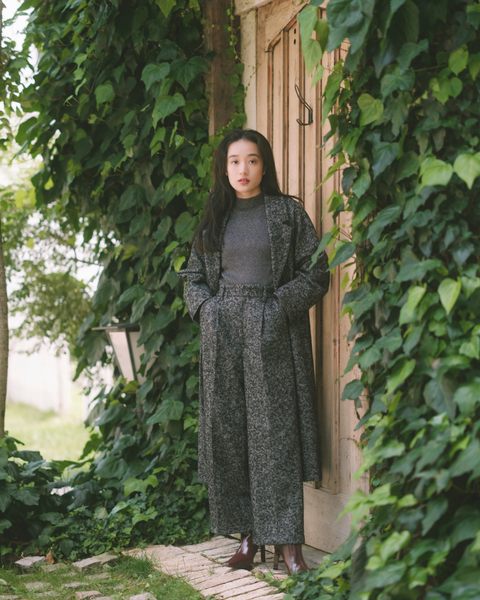 画像をギャラリービューアに読み込む, 低身長パンツ/小柄パンツ/低身長用ボトム/低身長用/韓国系/韓国風/低身長コーディネート/小柄コーデ