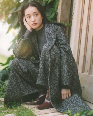 低身長向けアウター/低身長向けコート/小柄アウター/小柄コート/アウター/コート/低身長/2025AW/ウールコート/国産上質生地