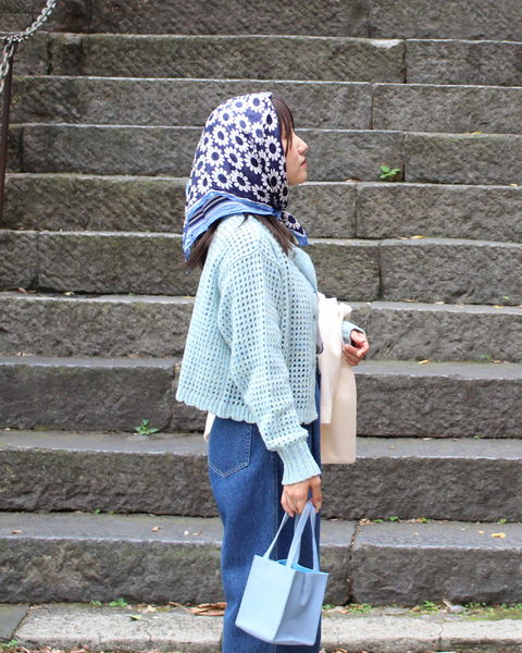 画像をギャラリービューアに読み込む, クロシェットニットカーディガン【556】