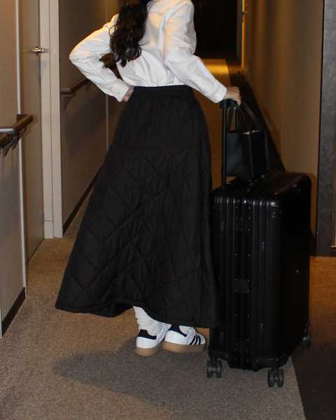 画像をギャラリービューアに読み込む, キルティングフレアスカート【569】