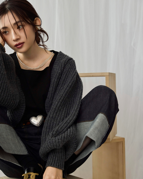 画像をギャラリービューアに読み込む, 低身長/小柄用/小柄用ボレロ/ニットボレロ/低身長必見/小柄用羽織り/韓国/羽織り/ボレロ/低身長パンツ/低身長用ボトム/ボトム/デニムパンツ/小柄用/XSサイズ/SSサイズ/147㎝/低身長ブランド/低身長デニムパンツ/韓国風/小柄韓国/デニム/ロールアップデニム