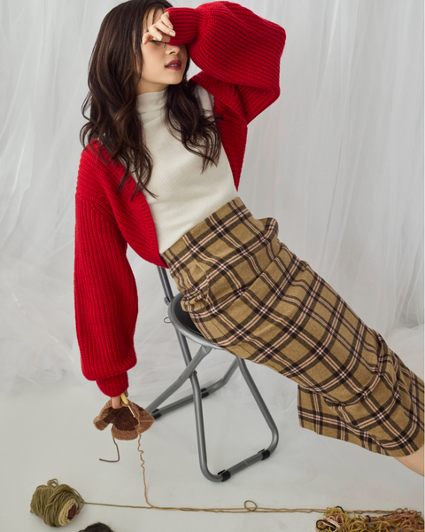 画像をギャラリービューアに読み込む, 低身長/小柄用/小柄用ボレロ/ニットボレロ/低身長必見/小柄用羽織り/韓国/羽織り/ボレロ