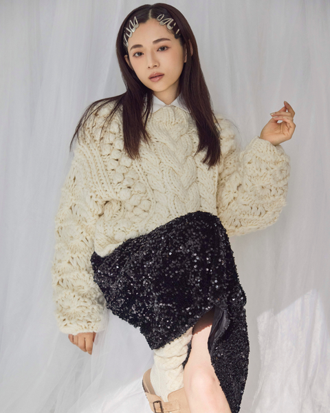 画像をギャラリービューアに読み込む, 低身長スカート/小柄スカート/低身長スカート/お直しいらず/低身長用/小柄用/低身長用ボトム/スパンコールスカート/小柄用スパンコールスカート/キラキラ/韓国