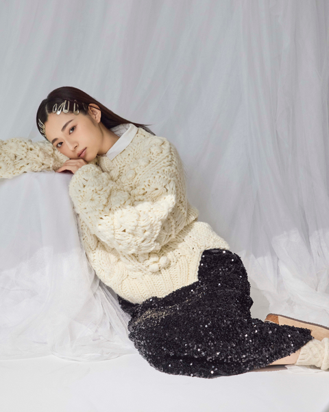 画像をギャラリービューアに読み込む, 低身長スカート/小柄スカート/低身長スカート/お直しいらず/低身長用/小柄用/低身長用ボトム/スパンコールスカート/小柄用スパンコールスカート/キラキラ/韓国