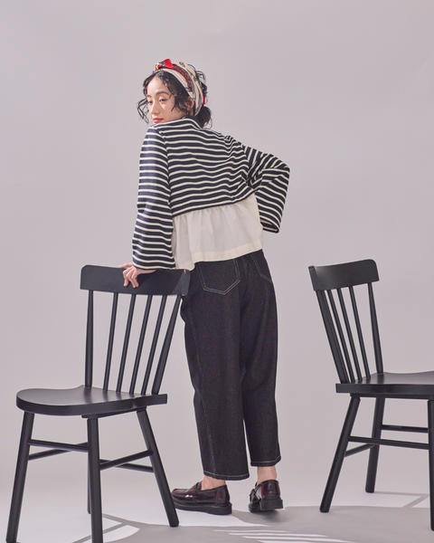 画像をギャラリービューアに読み込む, 低身長用トップス/小柄用/低身長/小柄羽織/カーディガン/低身長ブランド/小柄ブランド/フリルカーディガン/小柄カーディガン/小柄トップス/デザイントップス/韓国