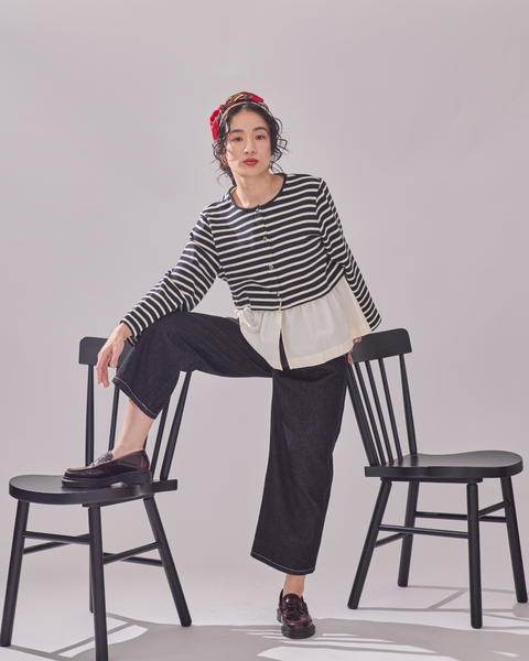 画像をギャラリービューアに読み込む, 低身長用トップス/小柄用/低身長/小柄羽織/カーディガン/低身長ブランド/小柄ブランド/フリルカーディガン/小柄カーディガン/小柄トップス/デザイントップス/韓国