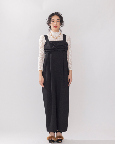 画像をギャラリービューアに読み込む, 低身長向けワンピース/低身長向けオケージョン/小柄オールインワン/オケージョン/低身長/2025S/小柄セレモニー/セレモニー/低身長ブランド/小柄ブランド/オールインワン/スーツ/小柄スーツ/小柄お出掛け服/セレモニー服