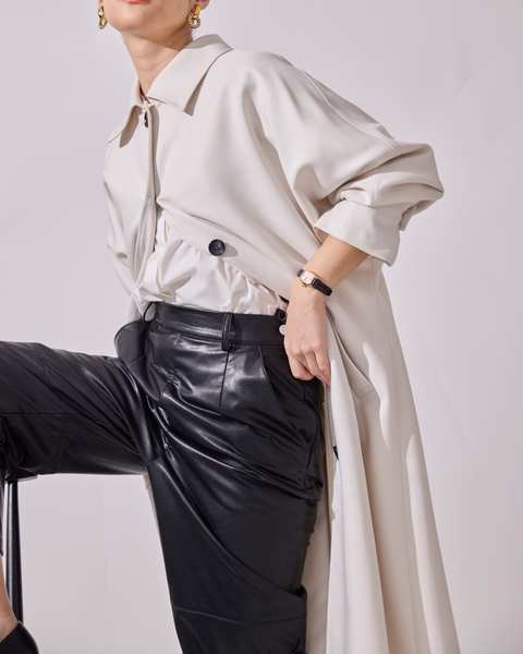 画像をギャラリービューアに読み込む, 低身長向けアウター/低身長向けコート/小柄アウター/小柄コート/アウター/コート/低身長/2025S/小柄スプリングコート/スプリングコート/トレンチコート/春コート/小柄春コート/低身長ブランド/小柄ブランド