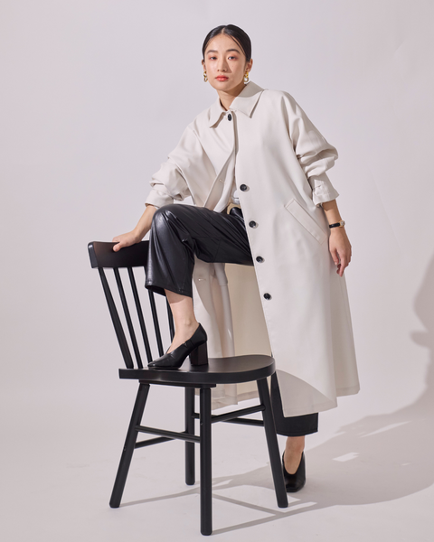 画像をギャラリービューアに読み込む, 低身長向けアウター/低身長向けコート/小柄アウター/小柄コート/アウター/コート/低身長/2025S/小柄スプリングコート/スプリングコート/トレンチコート/春コート/小柄春コート/低身長ブランド/小柄ブランド