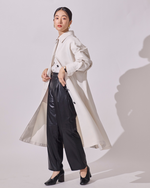 画像をギャラリービューアに読み込む, 低身長向けアウター/低身長向けコート/小柄アウター/小柄コート/アウター/コート/低身長/2025S/小柄スプリングコート/スプリングコート/トレンチコート/春コート/小柄春コート/低身長ブランド/小柄ブランド