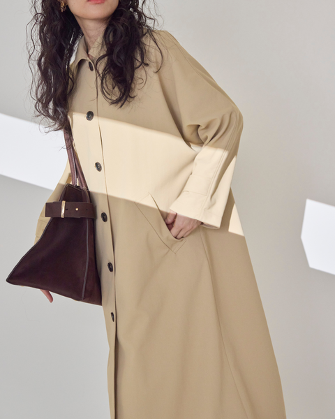 画像をギャラリービューアに読み込む, 低身長向けアウター/低身長向けコート/小柄アウター/小柄コート/アウター/コート/低身長/2025S/小柄スプリングコート/スプリングコート/トレンチコート/春コート/小柄春コート/低身長ブランド/小柄ブランド