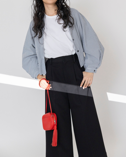 画像をギャラリービューアに読み込む, 低身長パンツ/小柄パンツ/低身長用ボトム/低身長用/韓国系/韓国風/低身長コーディネート/小柄コーデ/パンツコーデ