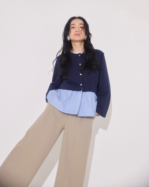 画像をギャラリービューアに読み込む, 低身長パンツ/小柄パンツ/低身長用ボトム/低身長用/韓国系/韓国風/低身長コーディネート/小柄コーデ/パンツコーデ