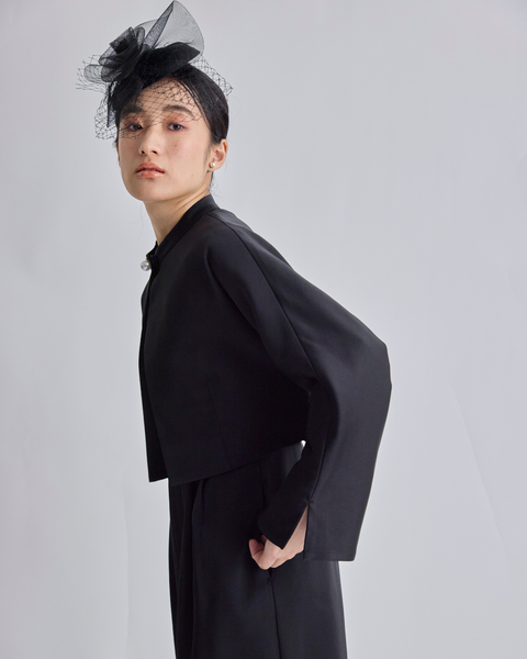 画像をギャラリービューアに読み込む, 低身長向けアウター/低身長向けオケージョン/小柄アウター/オケージョン/小柄ジャケット/低身長/2025S/小柄セレモニー/セレモニー/小柄セットアップ/セットアップ/低身長ブランド/小柄ブランド/ジャケット/スーツ/小柄スーツ/小柄セットアップ/パールジャケット/小柄パールジャケット