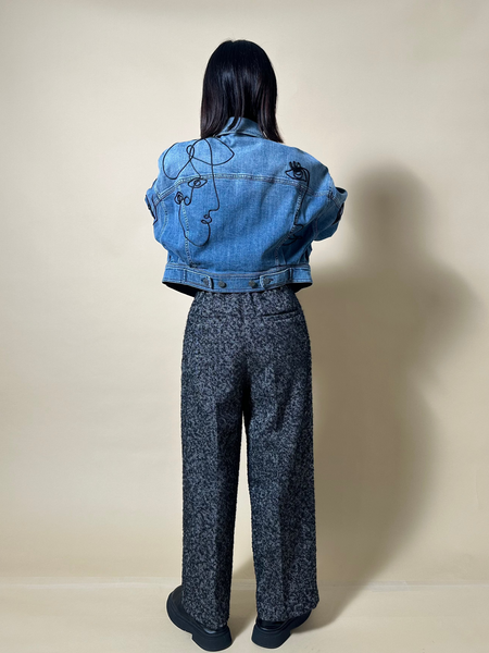 画像をギャラリービューアに読み込む, 低身長パンツ/小柄パンツ/低身長用ボトム/低身長用/韓国系/韓国風/低身長コーディネート/小柄コーデ