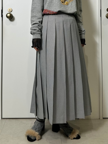 画像をギャラリービューアに読み込む, ロングプリーツスカート【548】