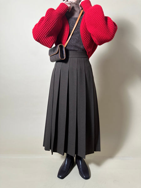 画像をギャラリービューアに読み込む, ロングプリーツスカート【548】