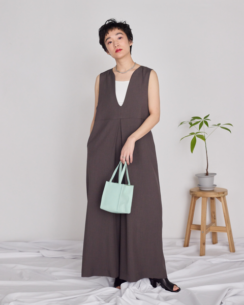 画像をギャラリービューアに読み込む, 低身長サロペット/小柄サロペット/低身長オールインワン/オールインワン/小柄/低身長/低身長ブランド/大人コーディネート/低身長コーディネート