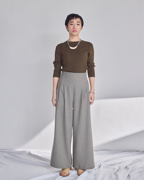 画像をギャラリービューアに読み込む, 低身長パンツ/小柄パンツ/低身長用ボトム/低身長用/韓国系/韓国風/低身長コーディネート/小柄コーデ/パンツコーデ