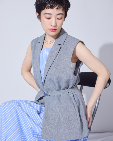 画像をギャラリービューアに読み込む, 小柄ブランド/小柄セットアップ/低身長ブランド/低身長セットアップ/セットアップ/リネンライクセットアップ