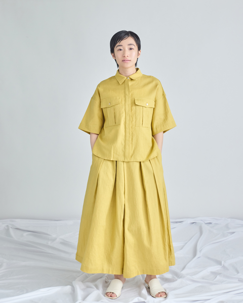 画像をギャラリービューアに読み込む, 小柄ブランド/低身長ブランド/低身長/小柄/小柄リネンシャツ/リネンシャツ/リネンパンツ/低身長リネンパンツ/低身長セットアップ/セットアップ/小柄パンツ/低身長ボトムス