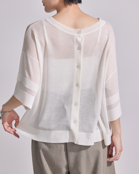 画像をギャラリービューアに読み込む, 小柄/低身長/小柄ブランド/低身長ブランド/低身長カーディガン/3wayカーディガン/シアーカーディガン/小柄シアー/シアー/低身長コーディネート