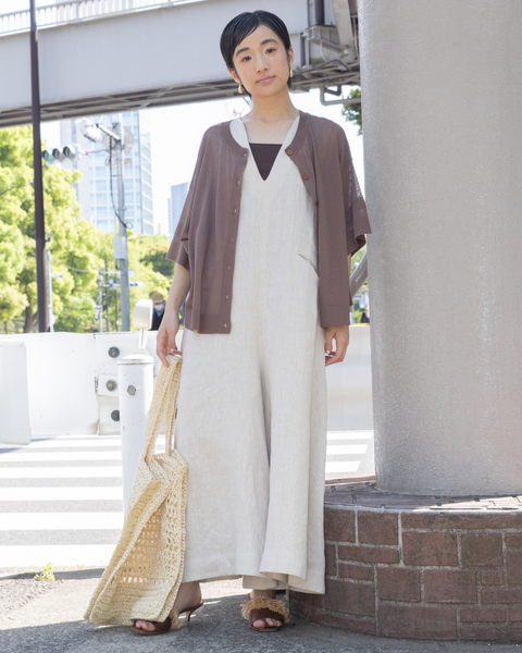 画像をギャラリービューアに読み込む, 小柄/低身長/小柄ブランド/低身長ブランド/低身長カーディガン/3wayカーディガン/シアーカーディガン/小柄シアー/シアー/低身長コーディネート