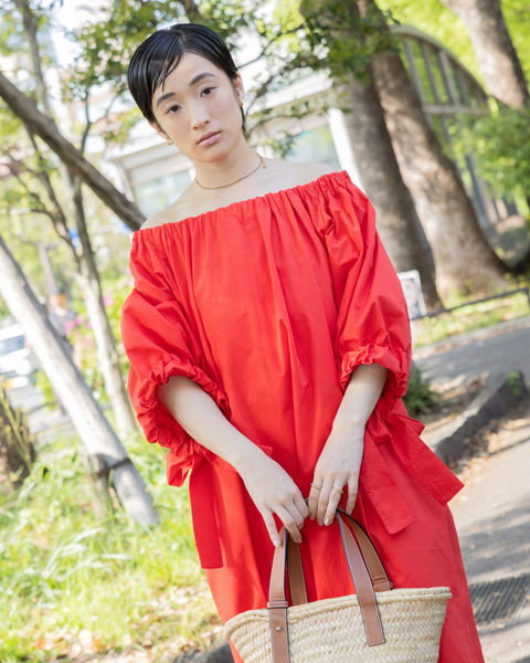 画像をギャラリービューアに読み込む, 小柄ワンピース/低身長ワンピース/コットンワンピース/低身長シャツワンピース/4wayワンピース