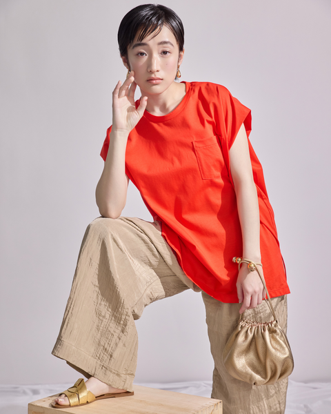 画像をギャラリービューアに読み込む, 低身長用Tシャツ/小柄用/低身長/Tシャツ/低身長ブランド/小柄ブランド/小柄TOPS
