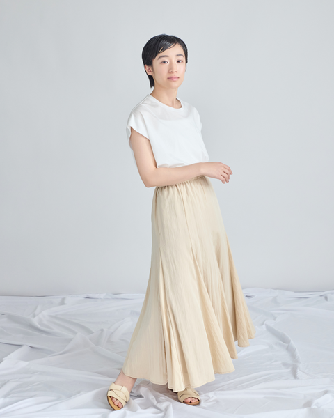 画像をギャラリービューアに読み込む, パワーショルダースリットTシャツ【775】