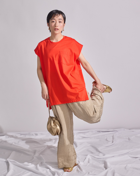 画像をギャラリービューアに読み込む, 低身長パンツ/小柄パンツ/低身長用ボトム/低身長用/韓国系/韓国風/低身長コーディネート/小柄コーデ/パンツコーデ/セットアップ/小柄セットアップ