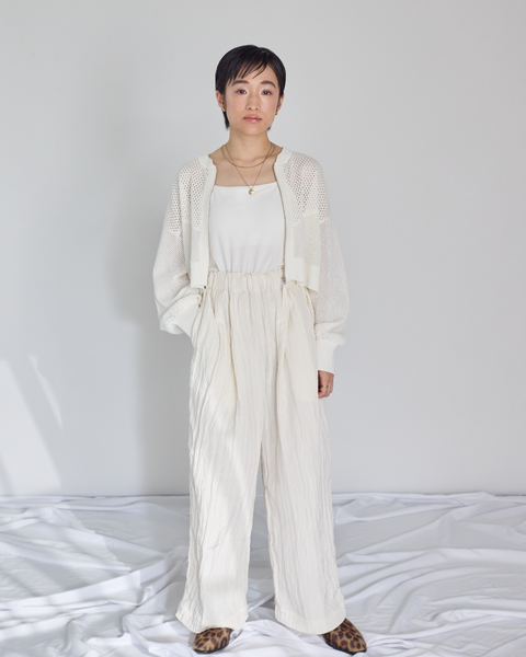 画像をギャラリービューアに読み込む, ワッシャーギャザーパンツ(セットアップ可能)【774】